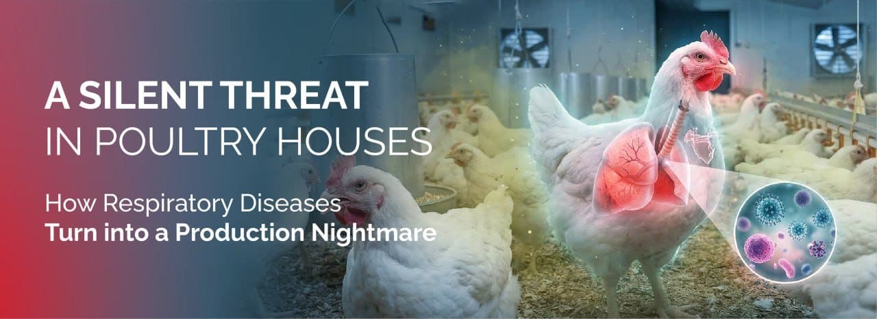 A Silent Threat in Poultry Houses: How Respiratory Diseases Turn into a Production Nightmare